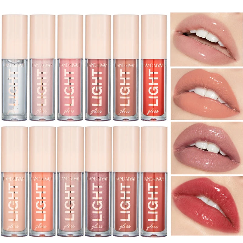 Batom Gloss, lábios saudáveis.