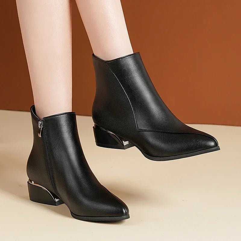 Bota Feminina Confortável Inverno 2024