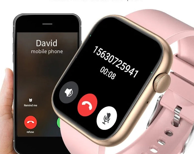 O LIGE-FULL TOUCH SCREEN SMART WATCH: Elegância e Tecnologia a combinação perfeita!