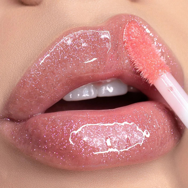 Batom Gloss, lábios saudáveis.