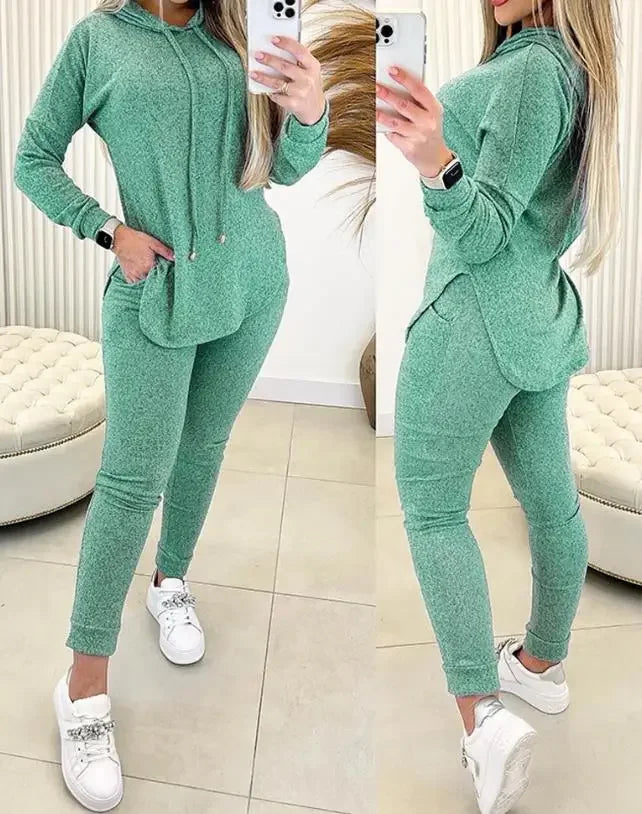 Conjunto moletom manga cumprida