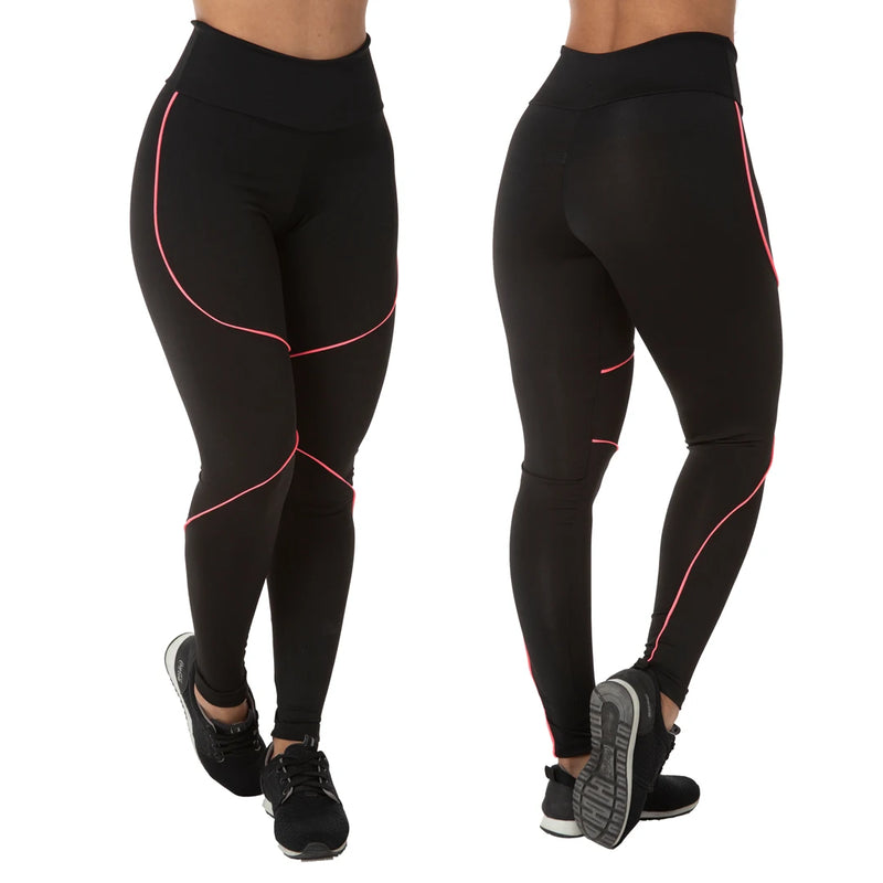 KIT 3 LEGGINGS DIVERSAS BOLHA/SPIDER/BORBOLETA ZERO TRANSPARÊNCIA